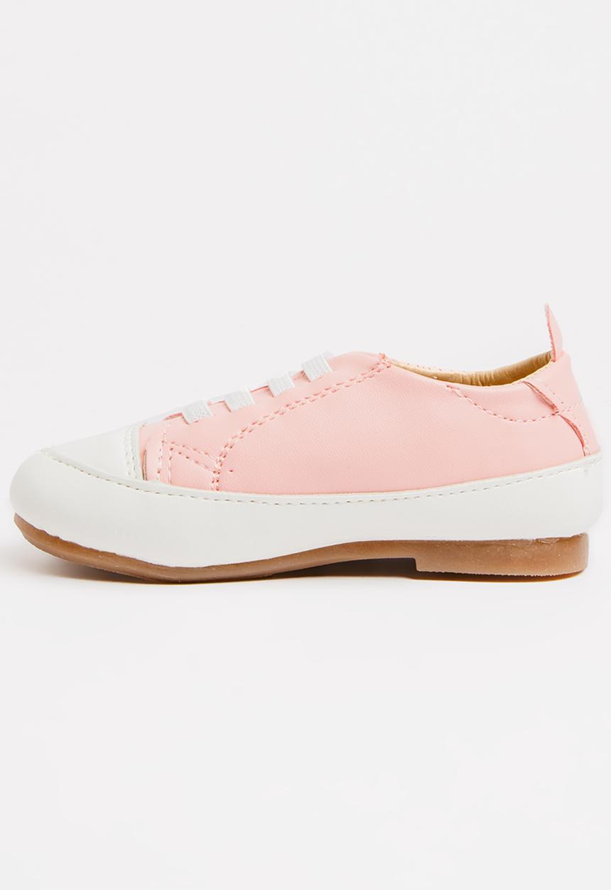 Pop Candy - Lace Up Sneaker - Mid Pink