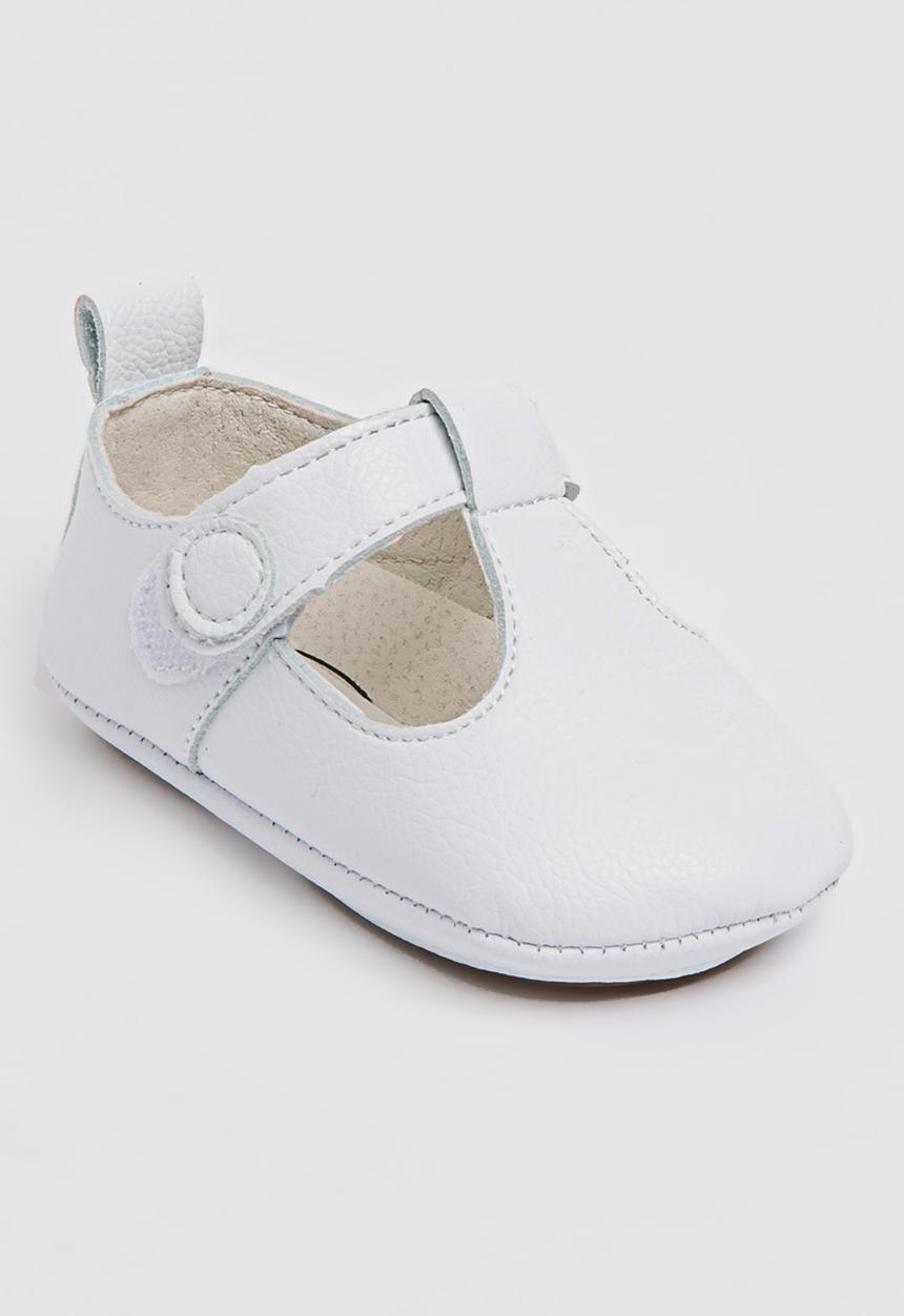 Pop Candy - Mary Jane PU Pump White
