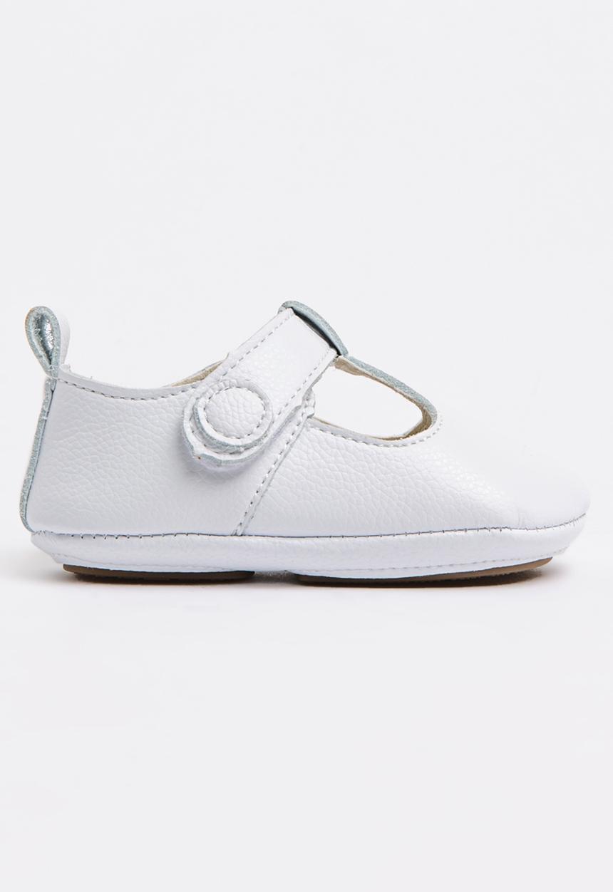 Pop Candy - Mary Jane PU Pump White
