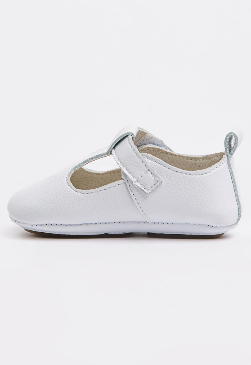 Pop Candy - Mary Jane PU Pump White