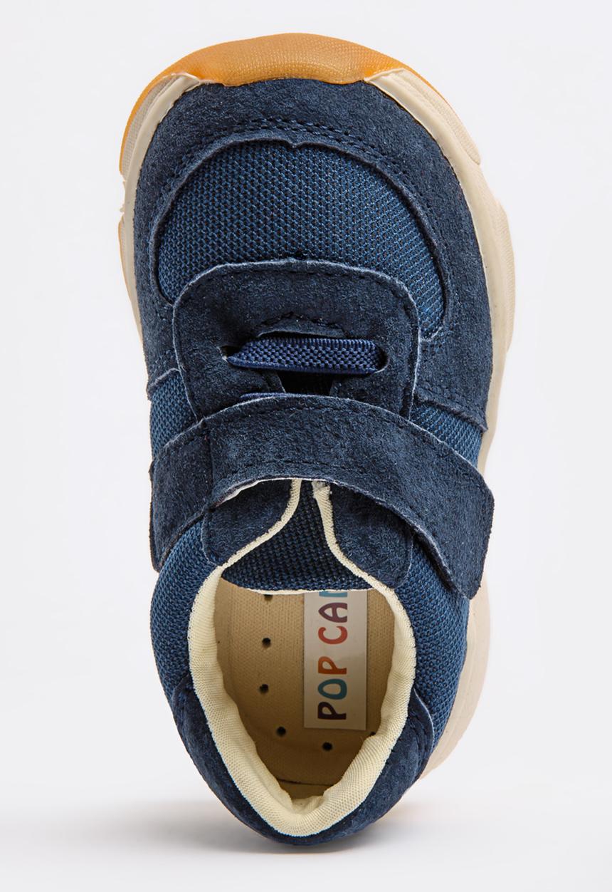 Pop Candy - Lace up velcro strap closure - navy