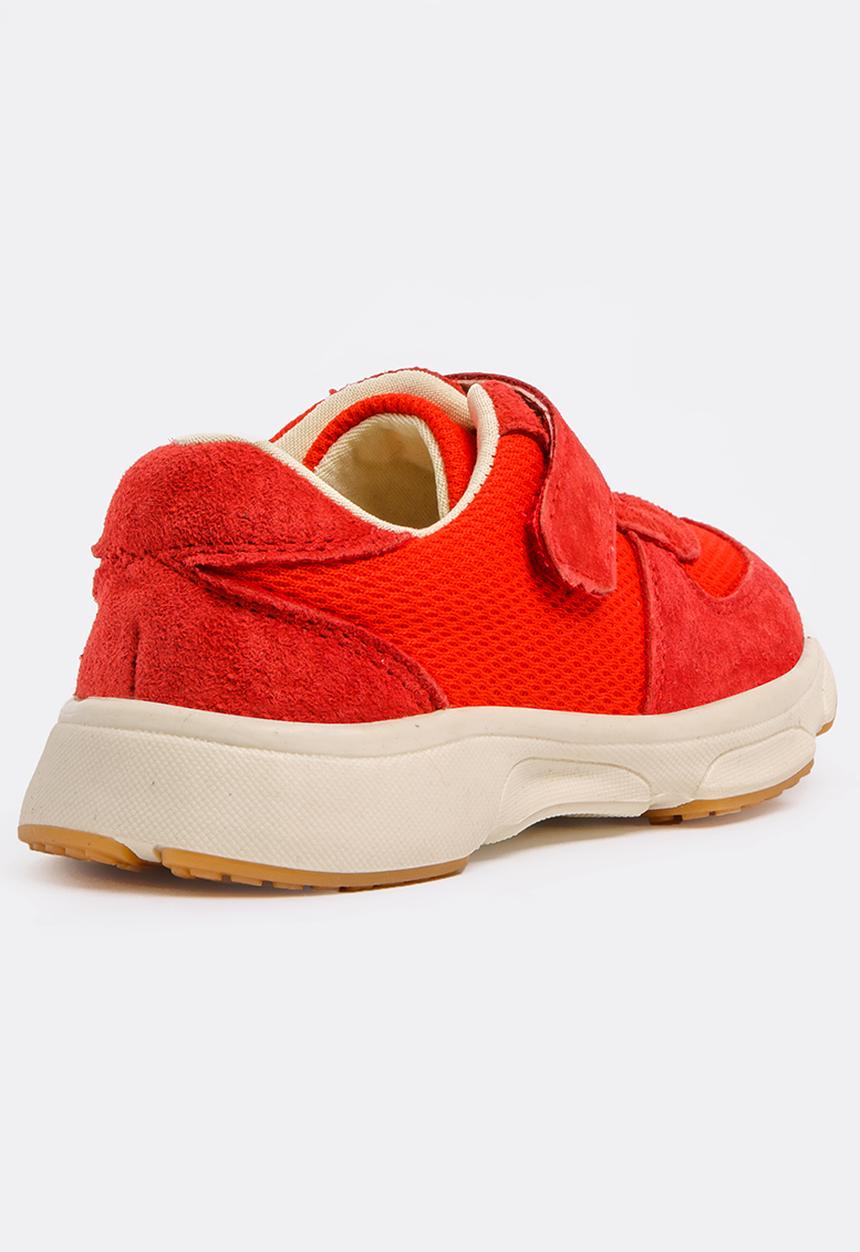Pop Candy - Lace up velcro strap closure - red 