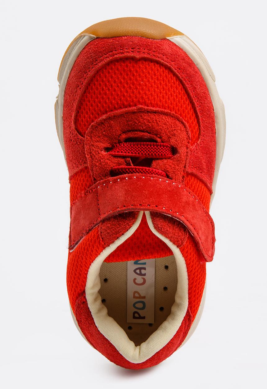 Pop Candy - Lace up velcro strap closure - red 