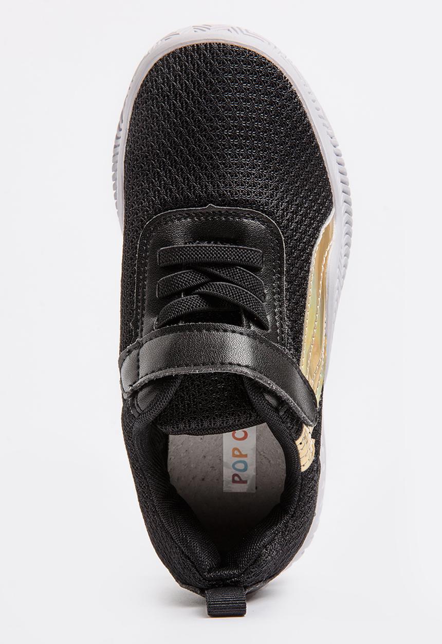 Pop Candy - Velcro Strap Sneaker Black