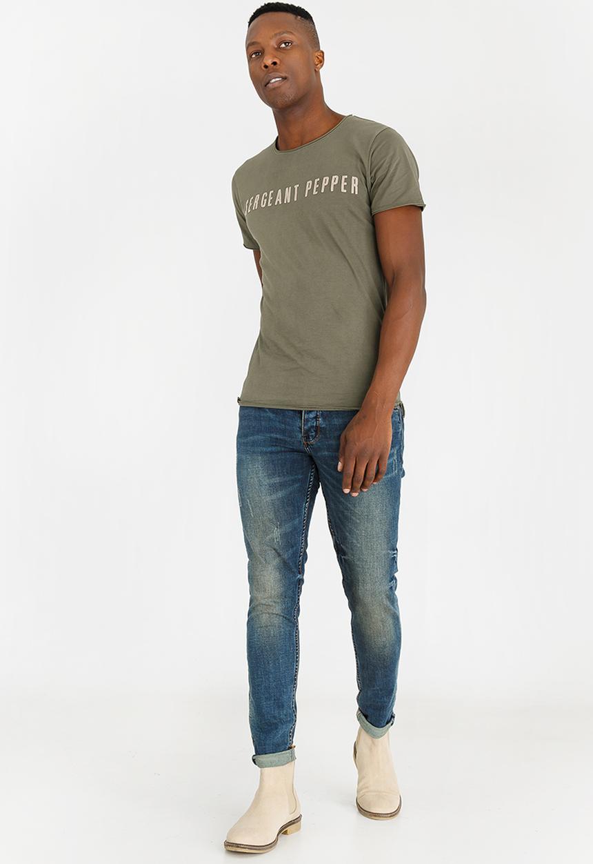 S.P.C.C - Segeant Pepper Applique Tee Khaki Green