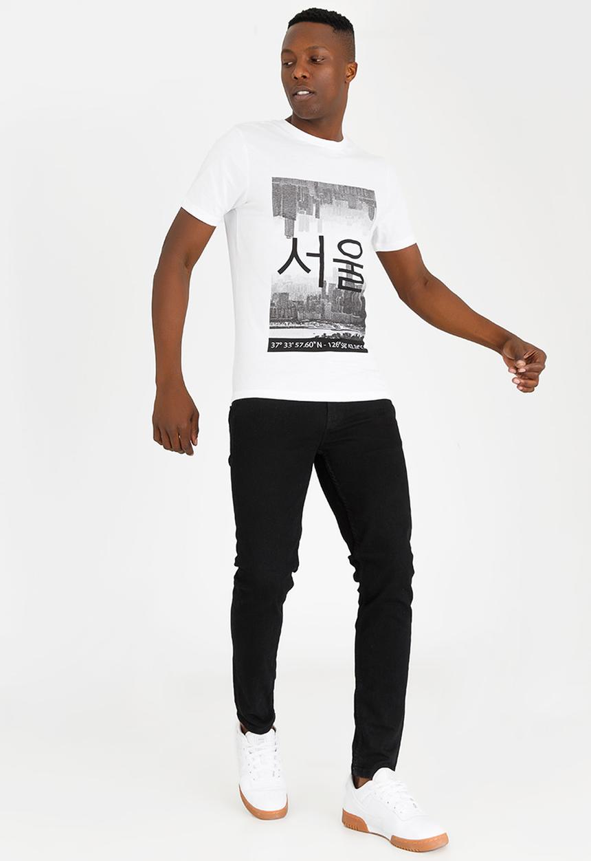 Only & Sons - Stuart Crew Neck Tee White