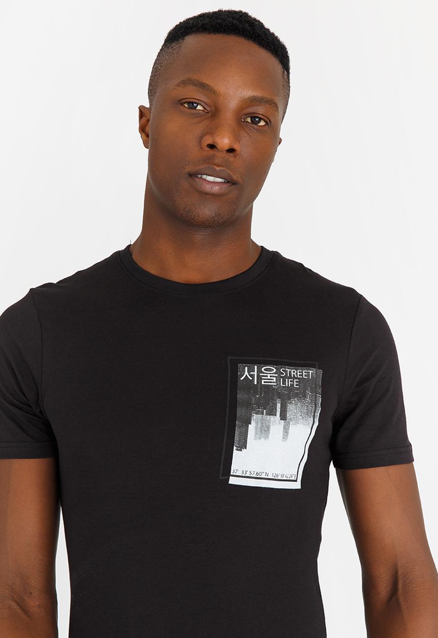 Only & Sons - Stuart Crew Neck Tee Black