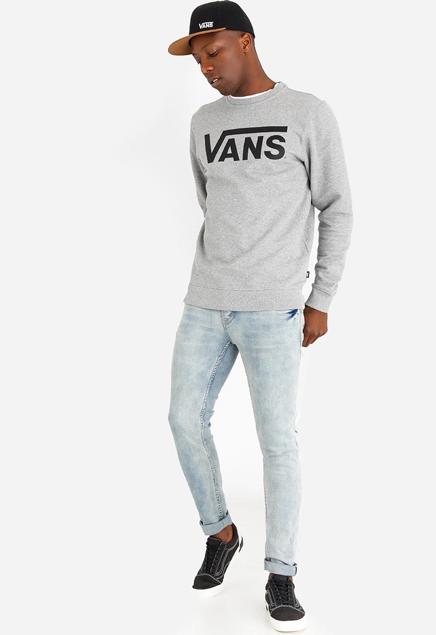 Vans - Vans Classic Crew Neck Sweatshirt Grey