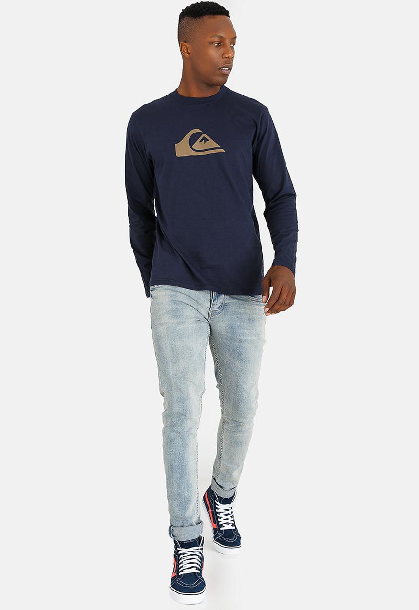 Quiksilver - Rhys Logo T-shirt Navy