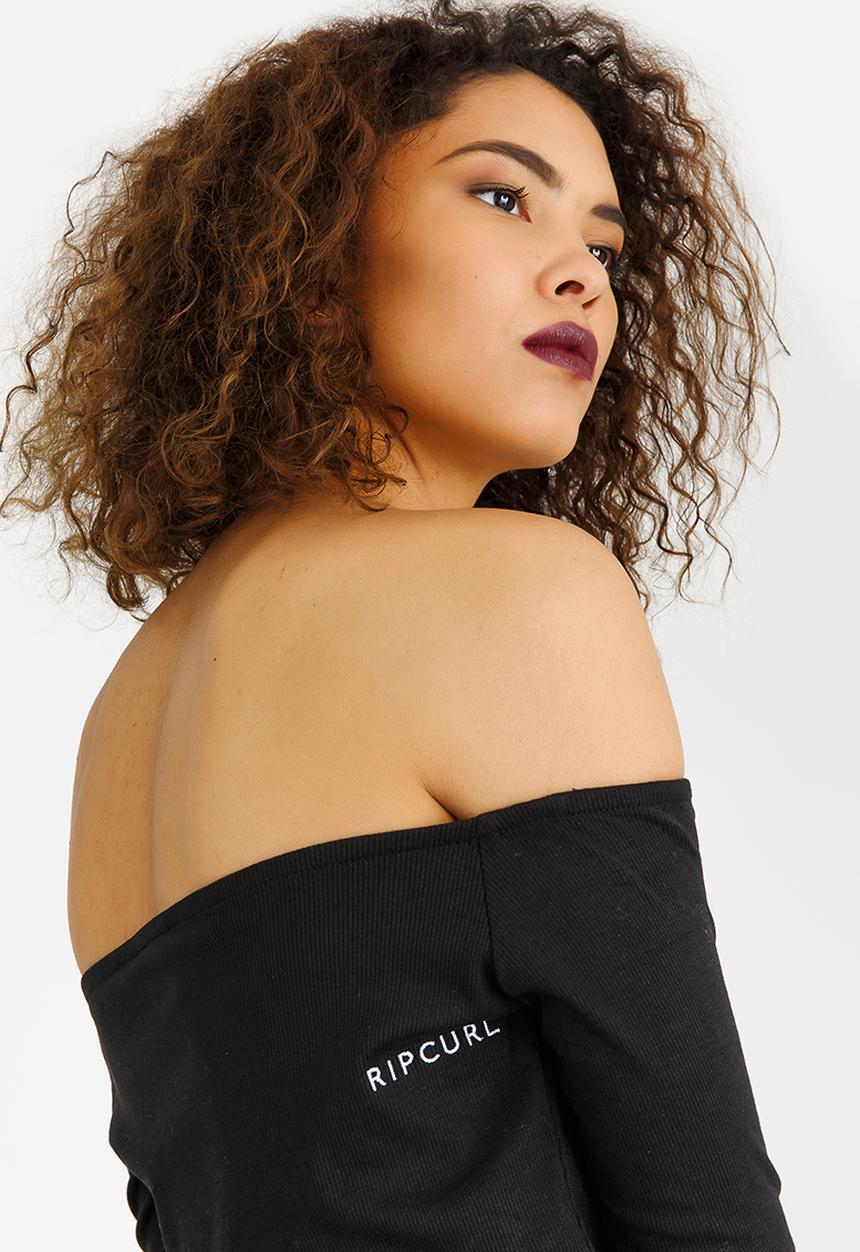 Rip Curl - Off Shoulder Top Black