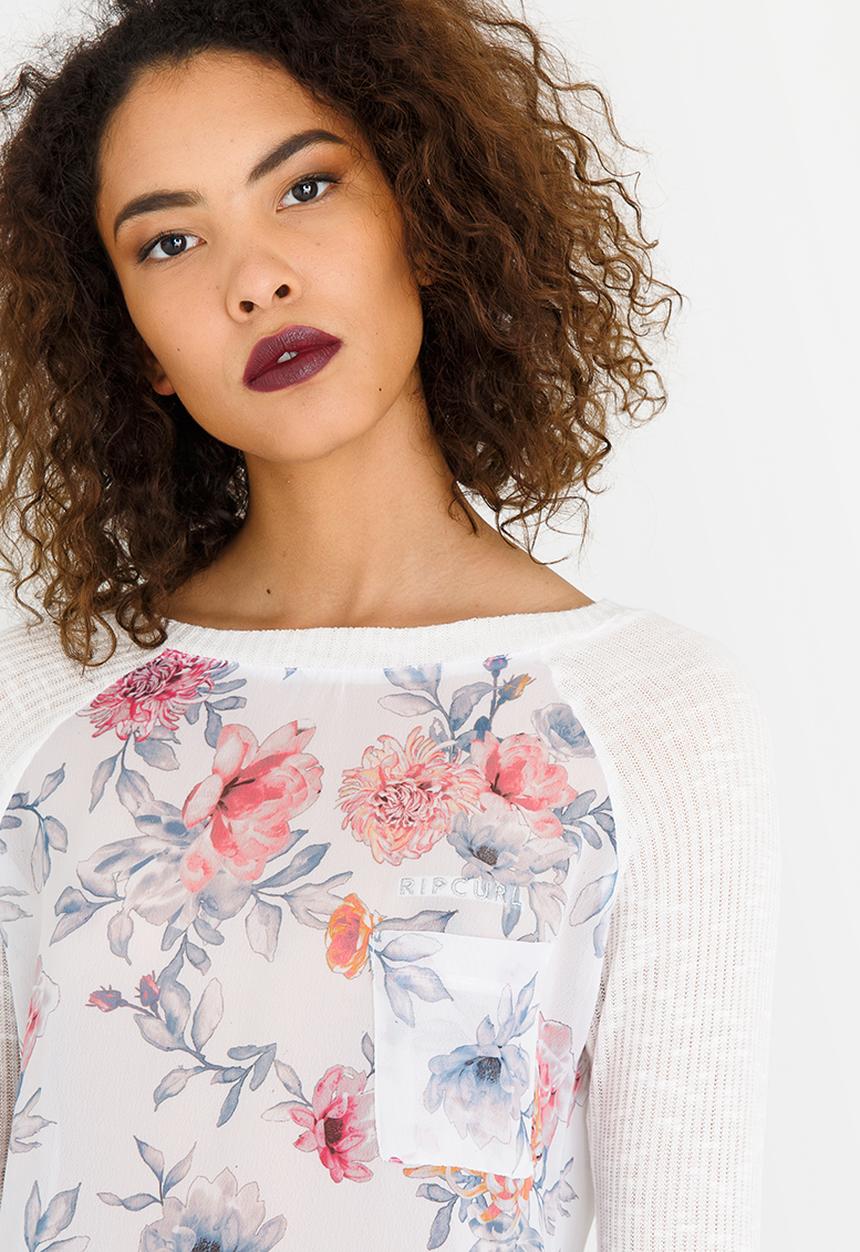 Rip Curl - Winter Florals Tee White