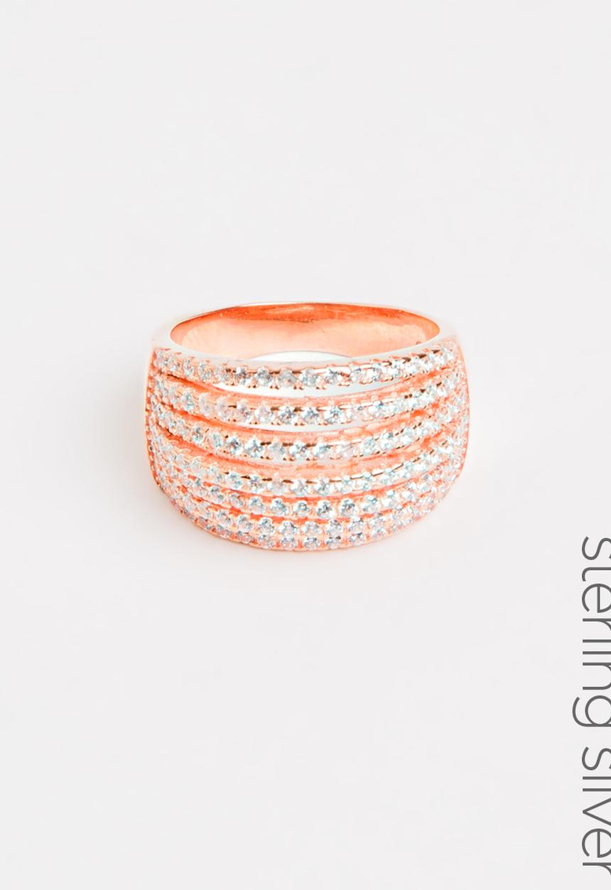 edit - Sterling Silver Broad Dress Ring Silver