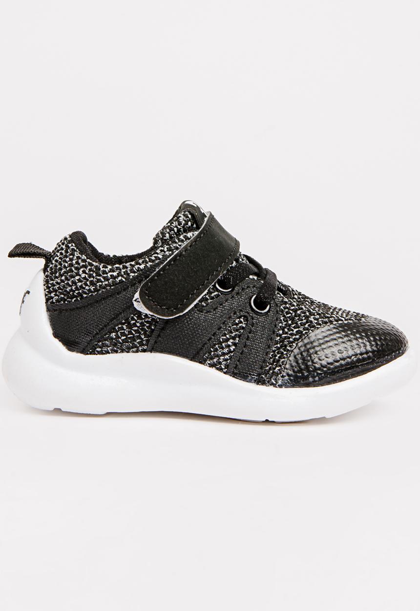Pop Candy - Velcro strap sneaker - black