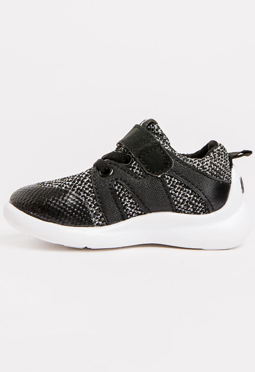Pop Candy - Velcro strap sneaker - black