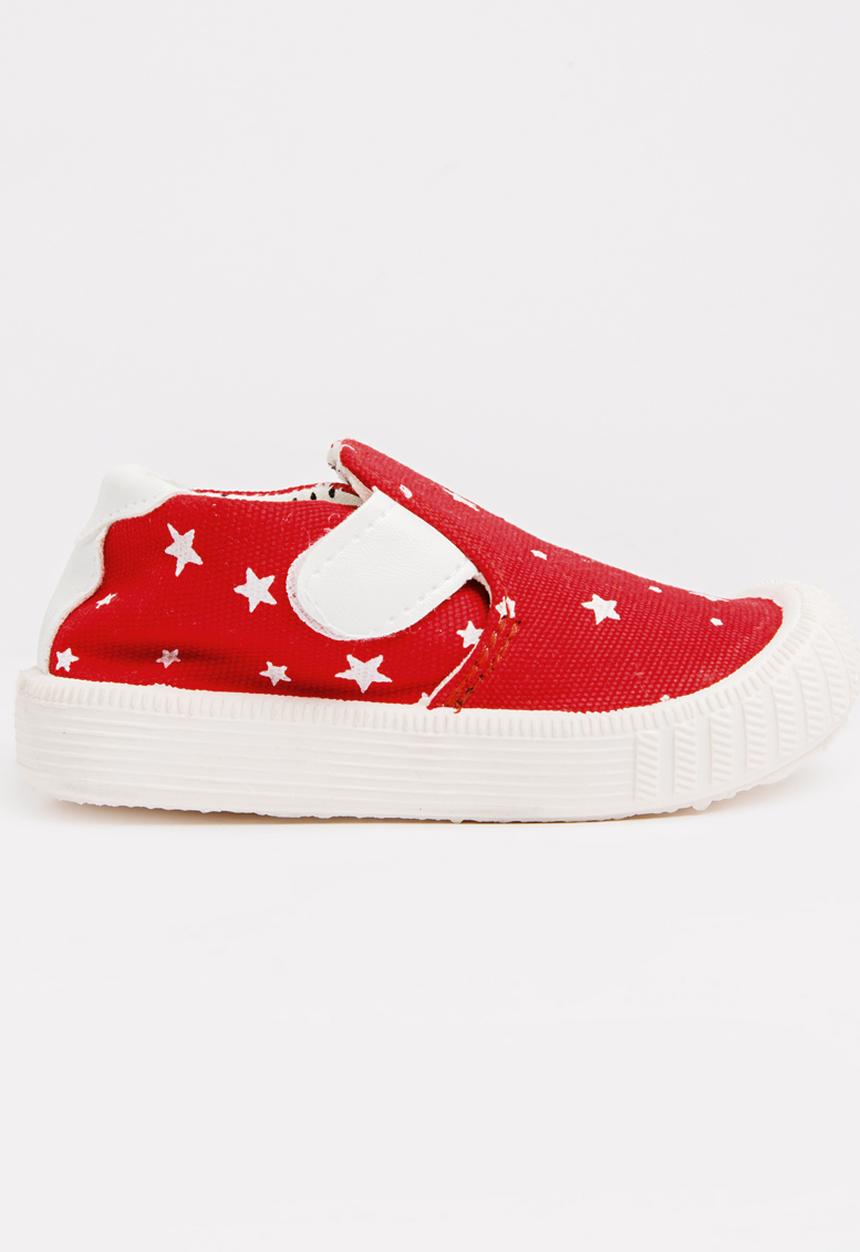 Pop Candy - Printed Sneaker Red
