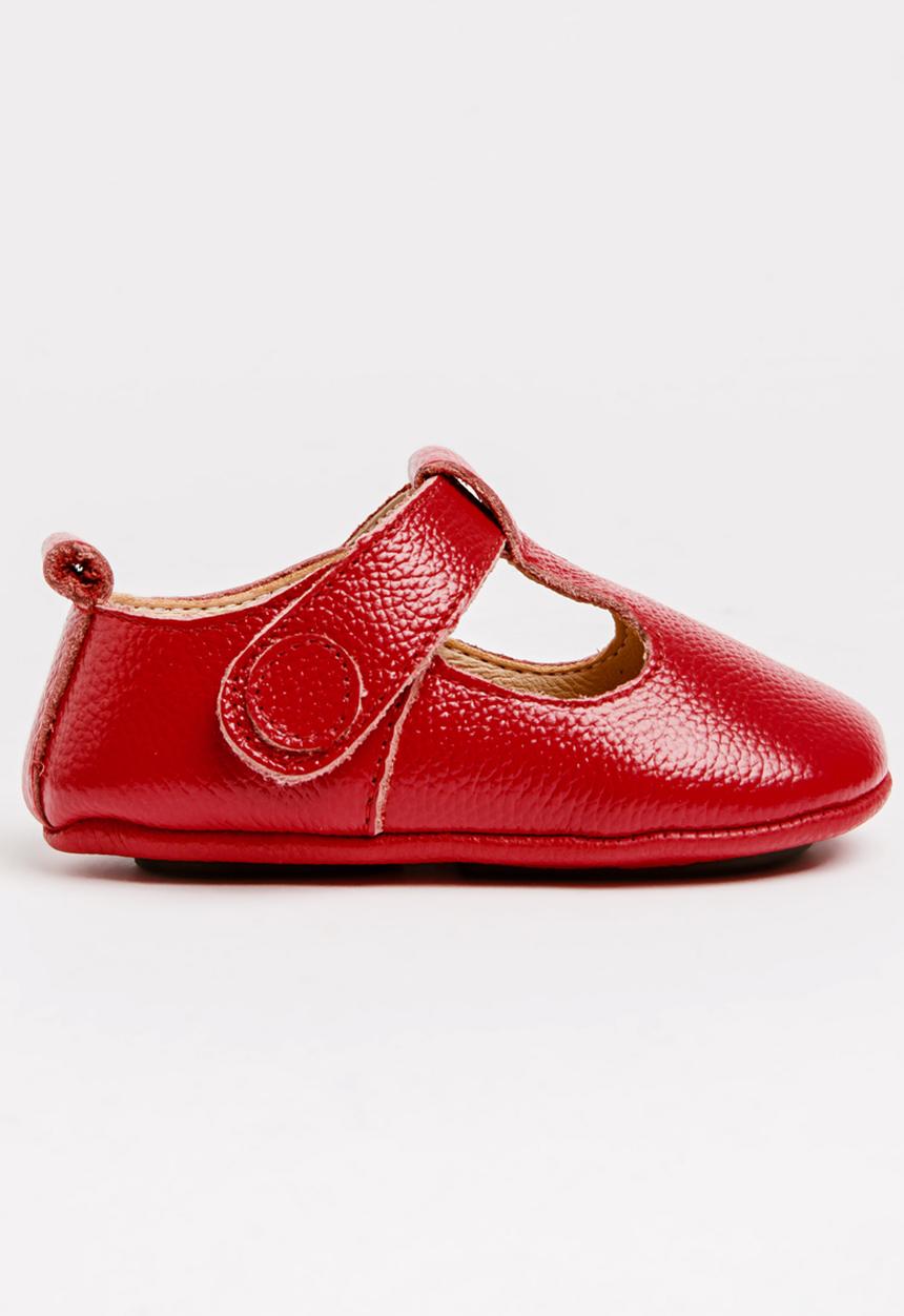 Pop Candy - Mary Jane PU Pump Red