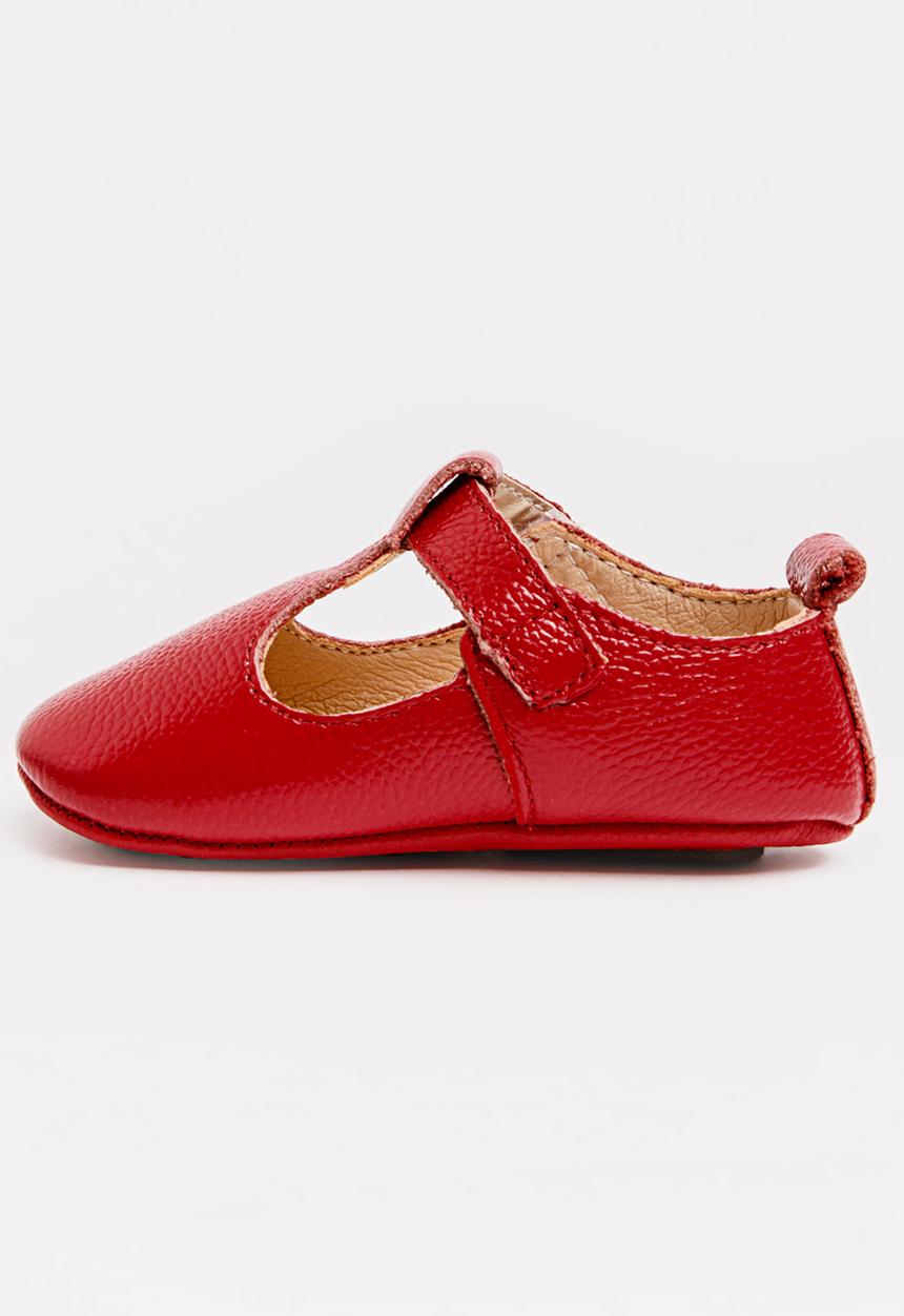 Pop Candy - Mary Jane PU Pump Red