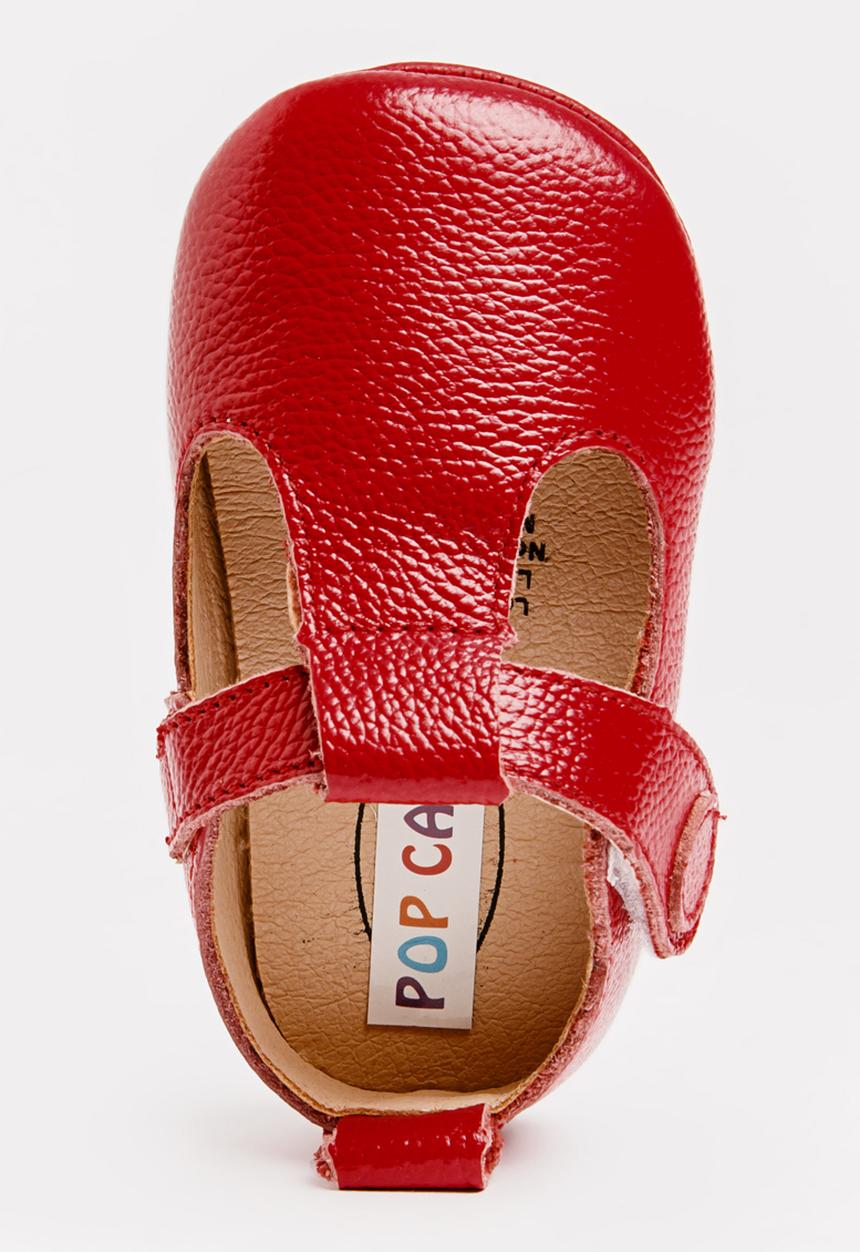 Pop Candy - Mary Jane PU Pump Red