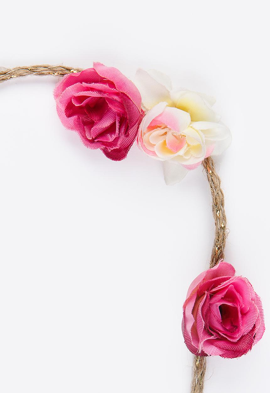 Jewels and Lace - Flower Hairband Multi-colour