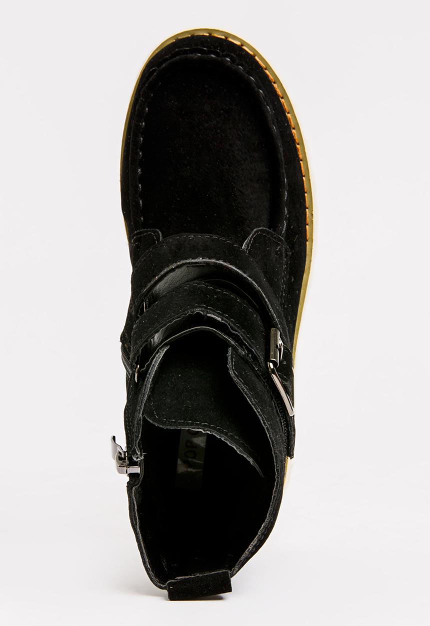Pop Candy - Boys Ankle Boot Black