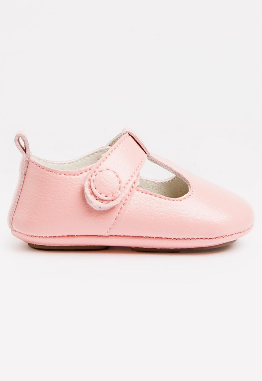 Pop Candy - Mary Jane PU Pump Pale Pink