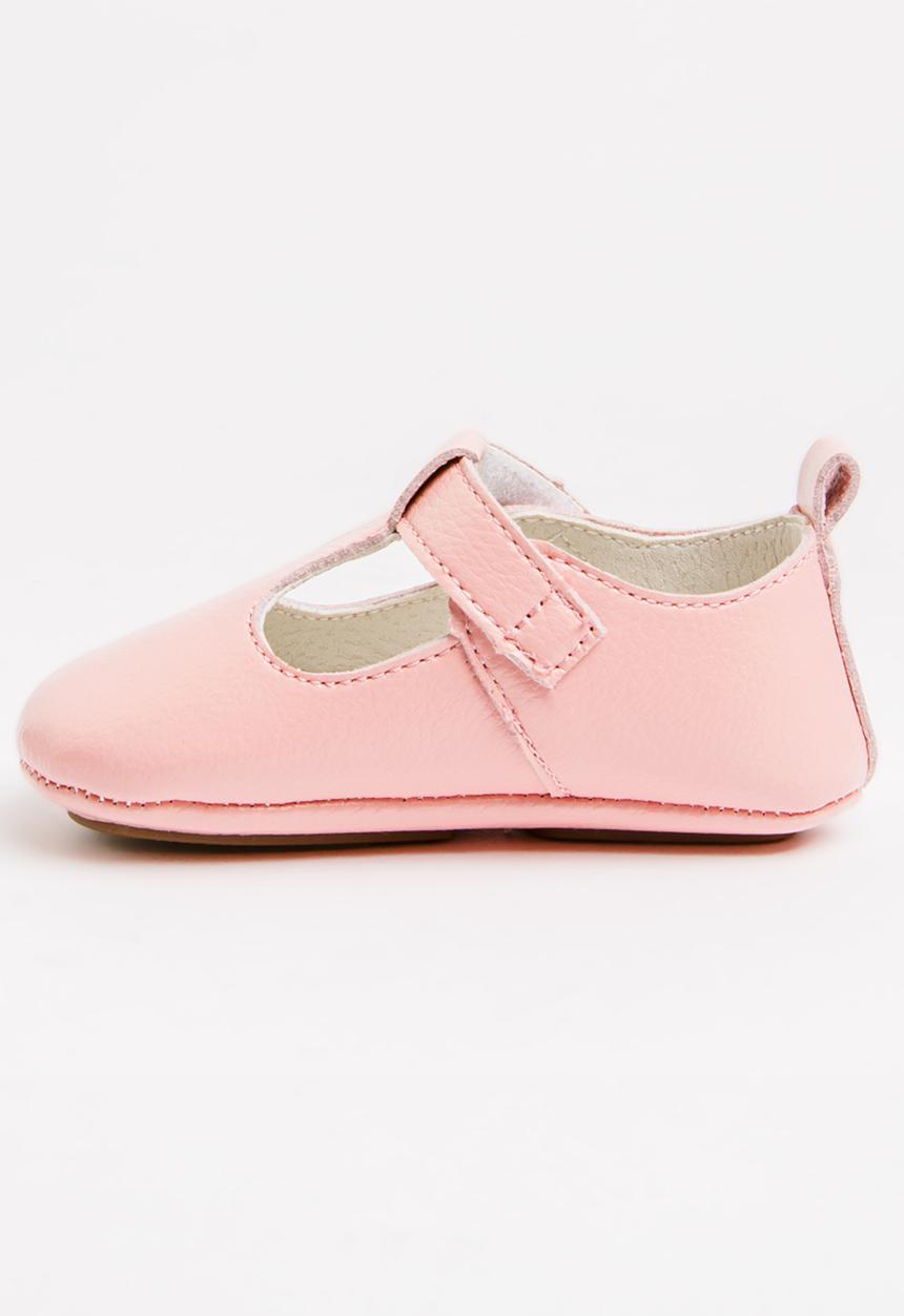 Pop Candy - Mary Jane PU Pump Pale Pink