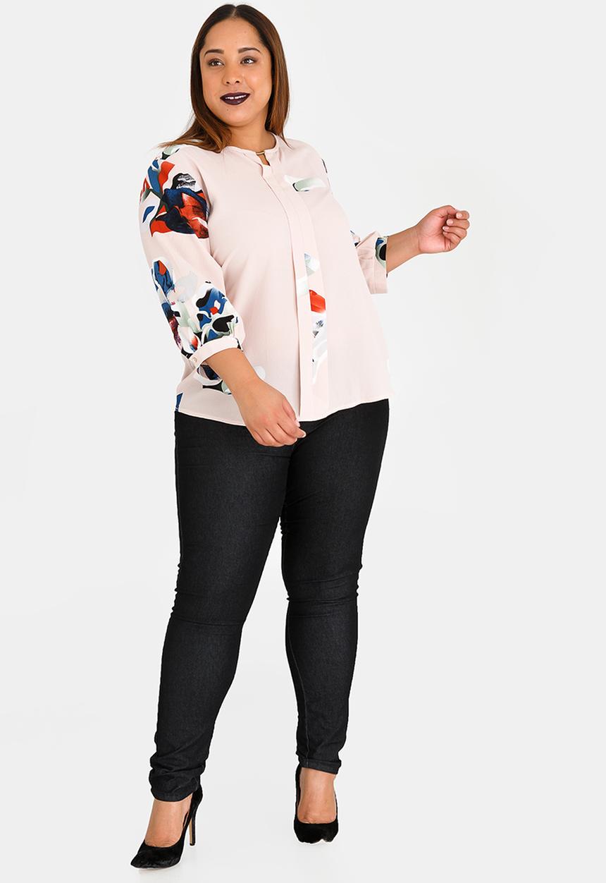 edit Plus - Print Blouse Floral