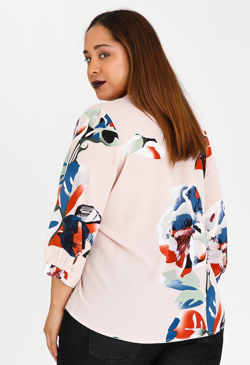 edit Plus - Print Blouse Floral