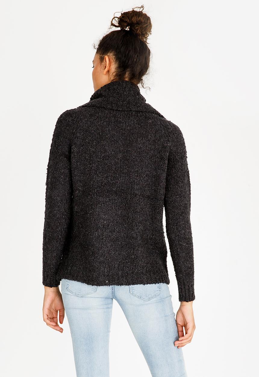 ONLY - Carla Roll-neck Jersey Black