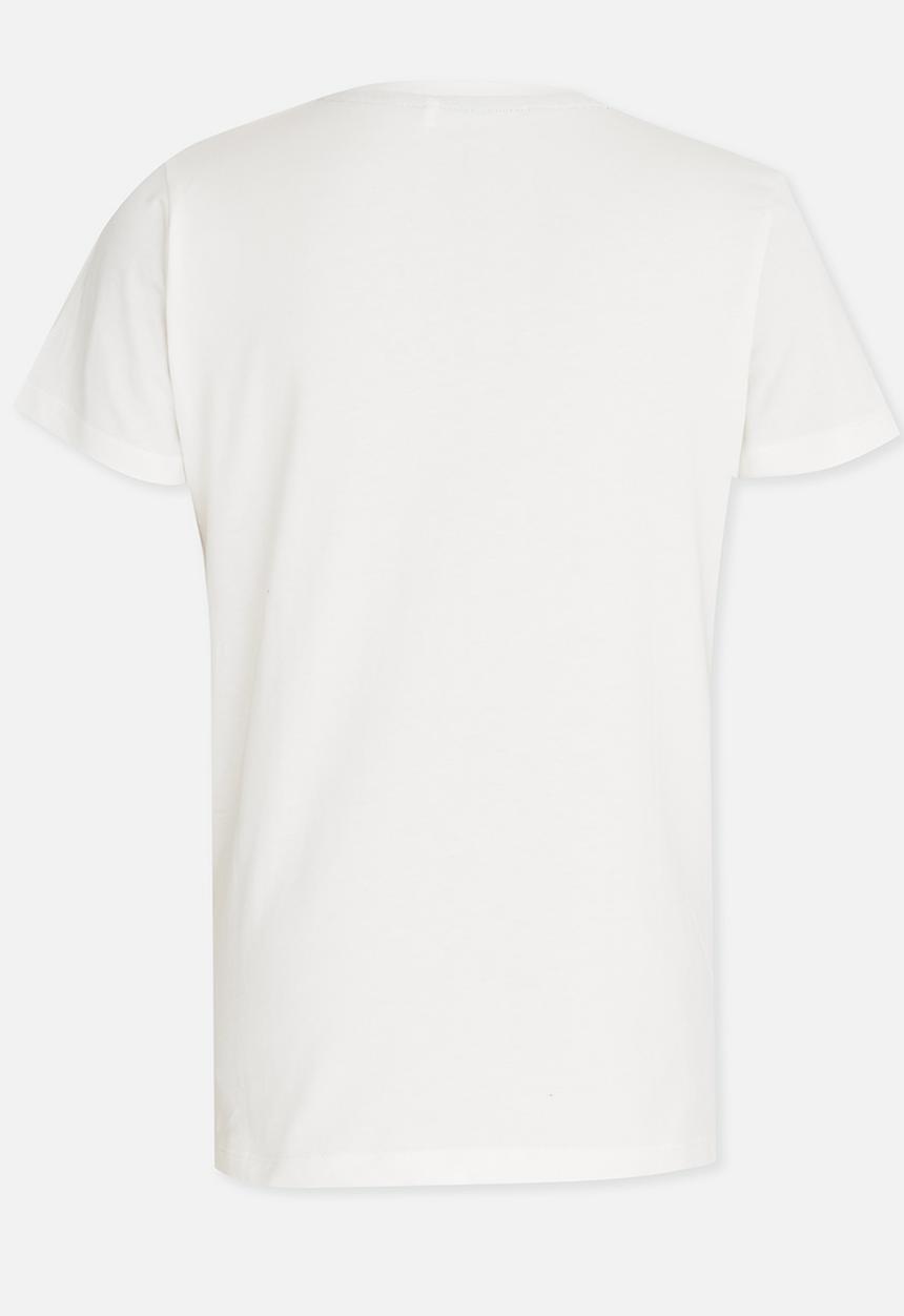 Name It - Printed Tee White