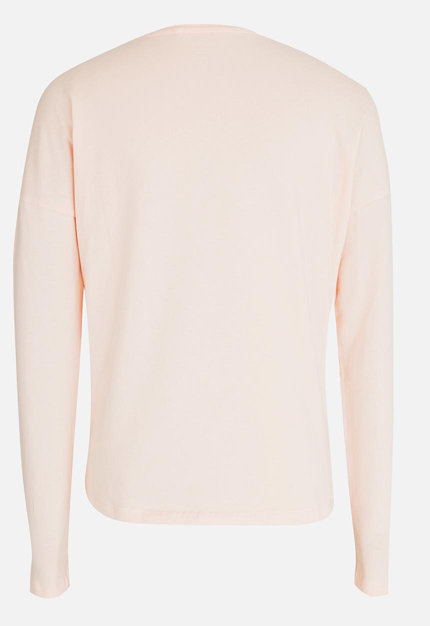 Name It - Printed Long Sleeve Tee Peach