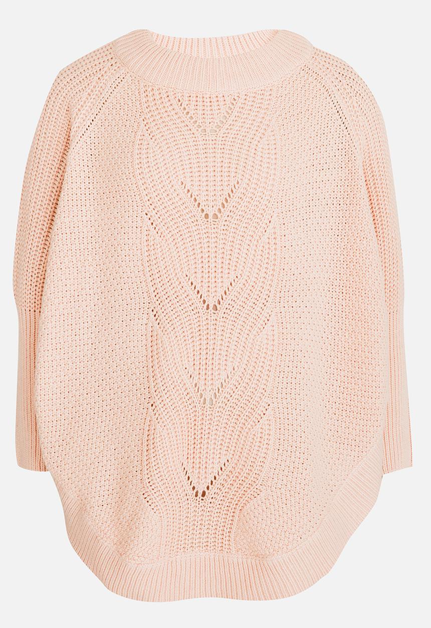 Name It - Girls Poncho Jersey Pale Pink