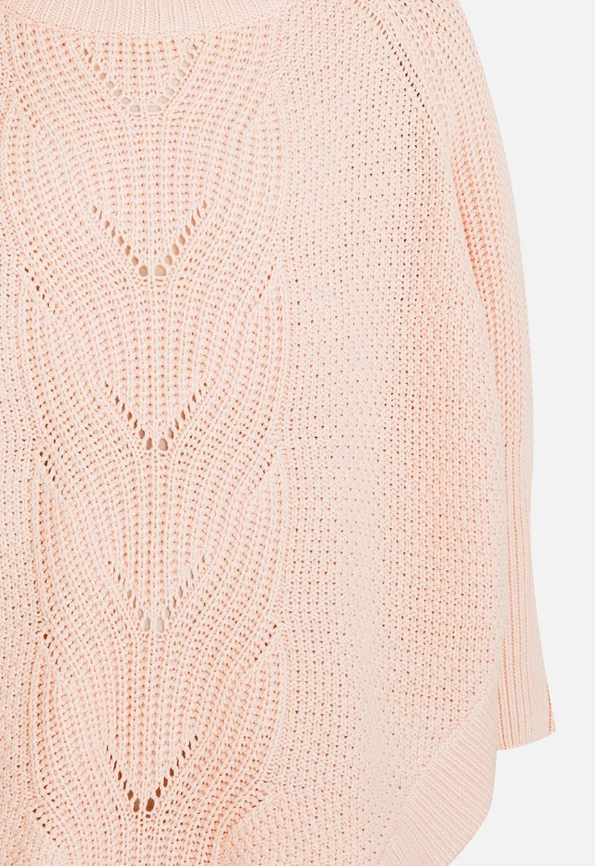 Name It - Girls Poncho Jersey Pale Pink