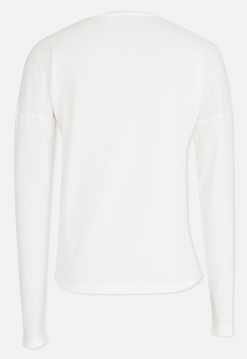 Name It - Printed Long Sleeve Tee White