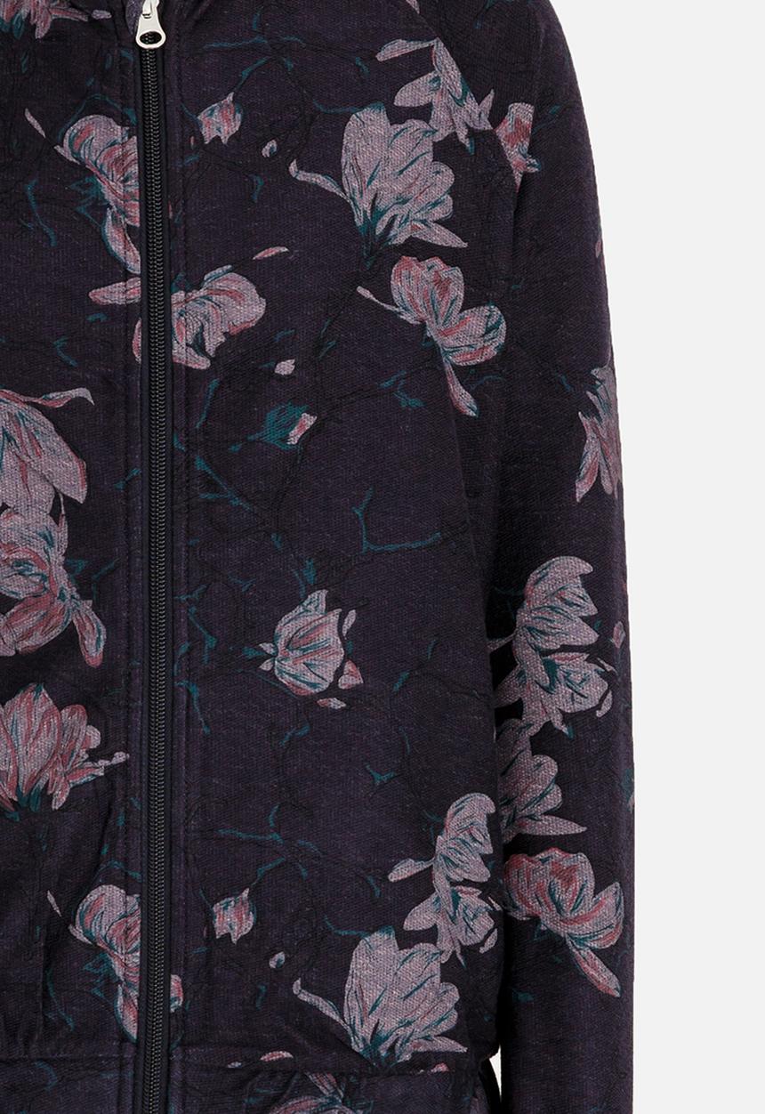 Name It - Printed Bomber Jacket Navy