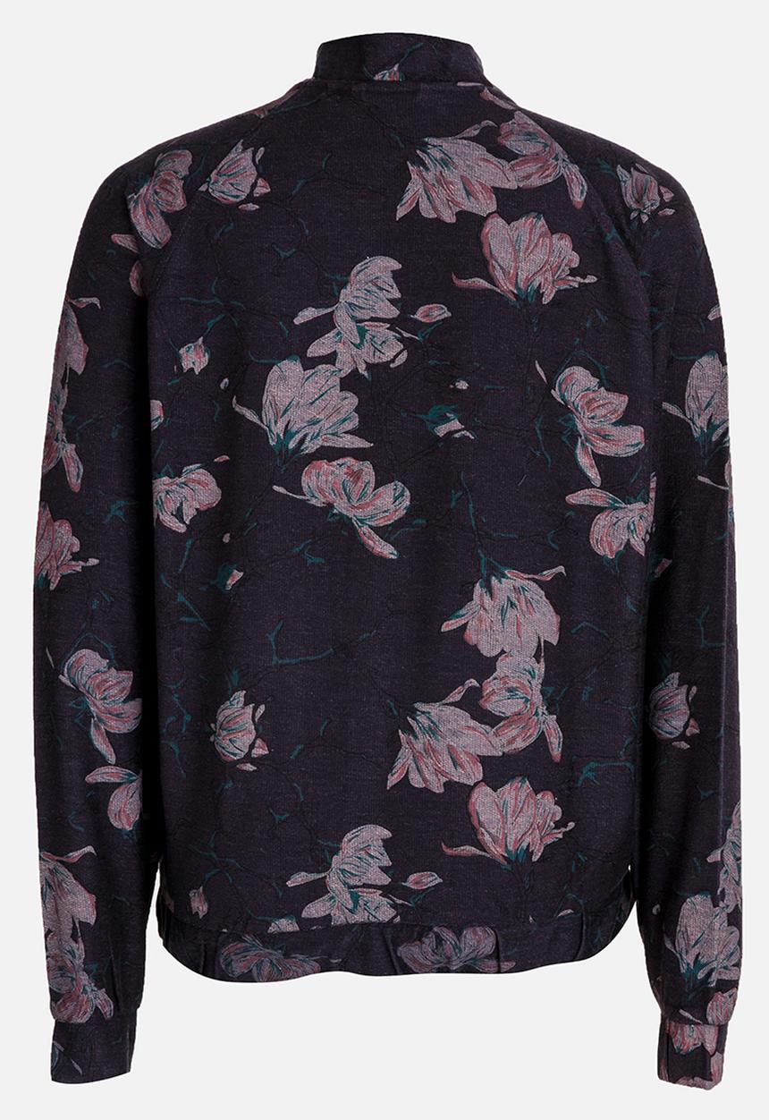 Name It - Printed Bomber Jacket Navy