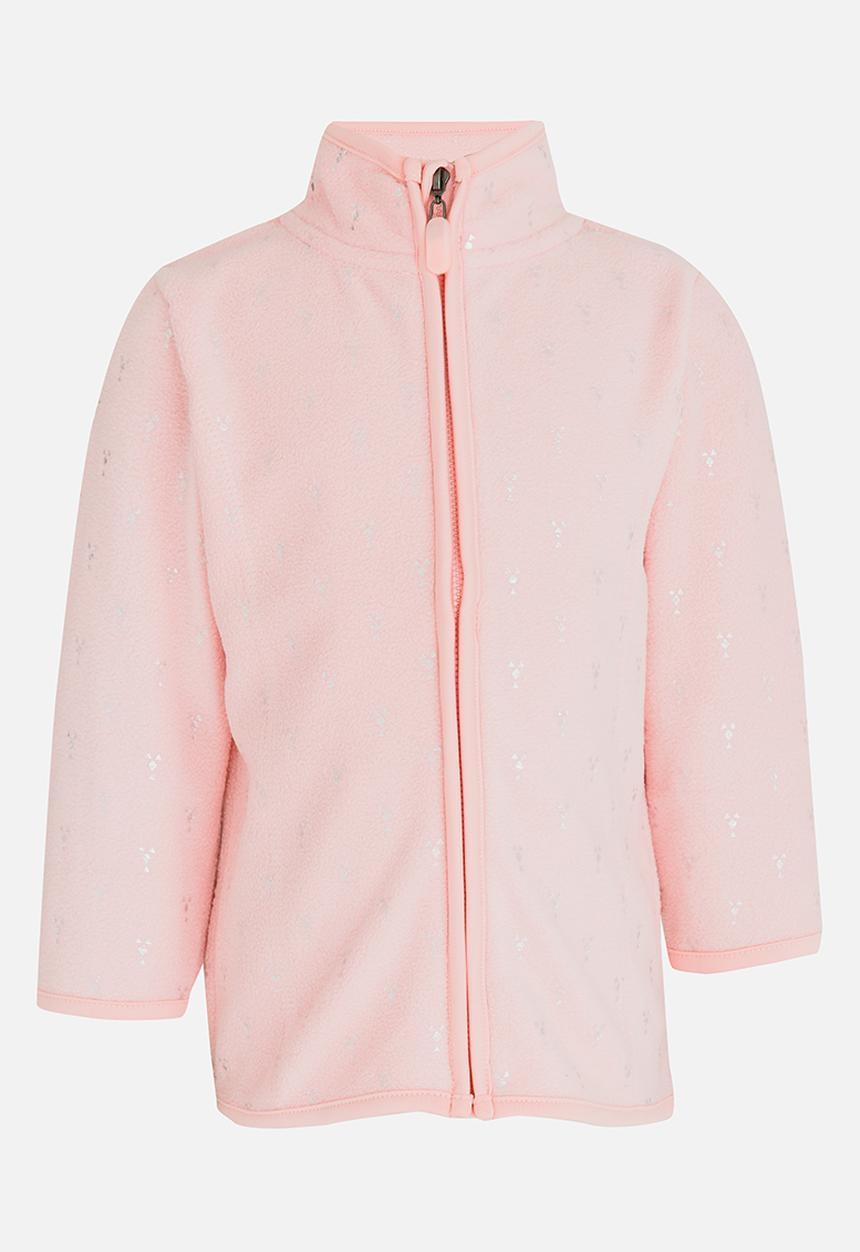 Pop Candy - AOP Fleece Jacket Pale Pink