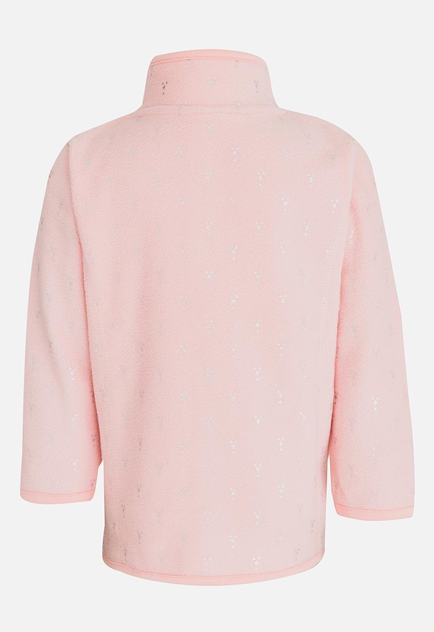 Pop Candy - AOP Fleece Jacket Pale Pink