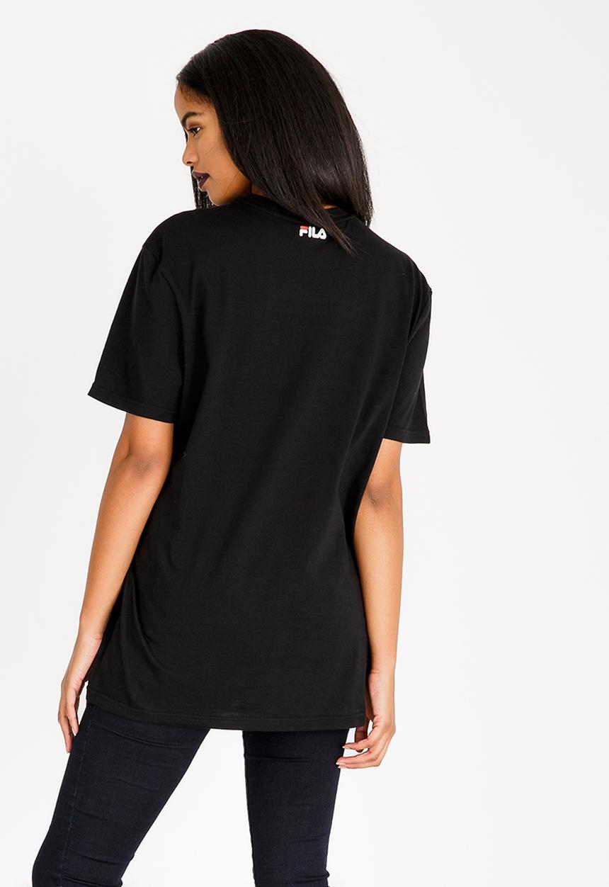 FILA - Deckle Cotton Tee Black