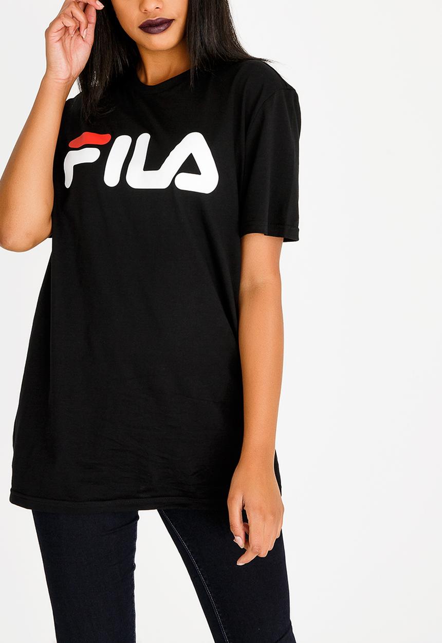 FILA - Deckle Cotton Tee Black