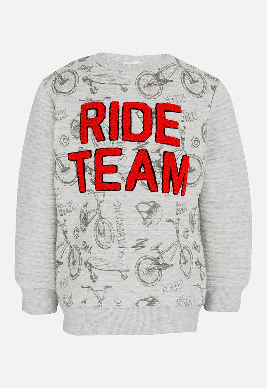 Pop Candy - Sweat Top Grey