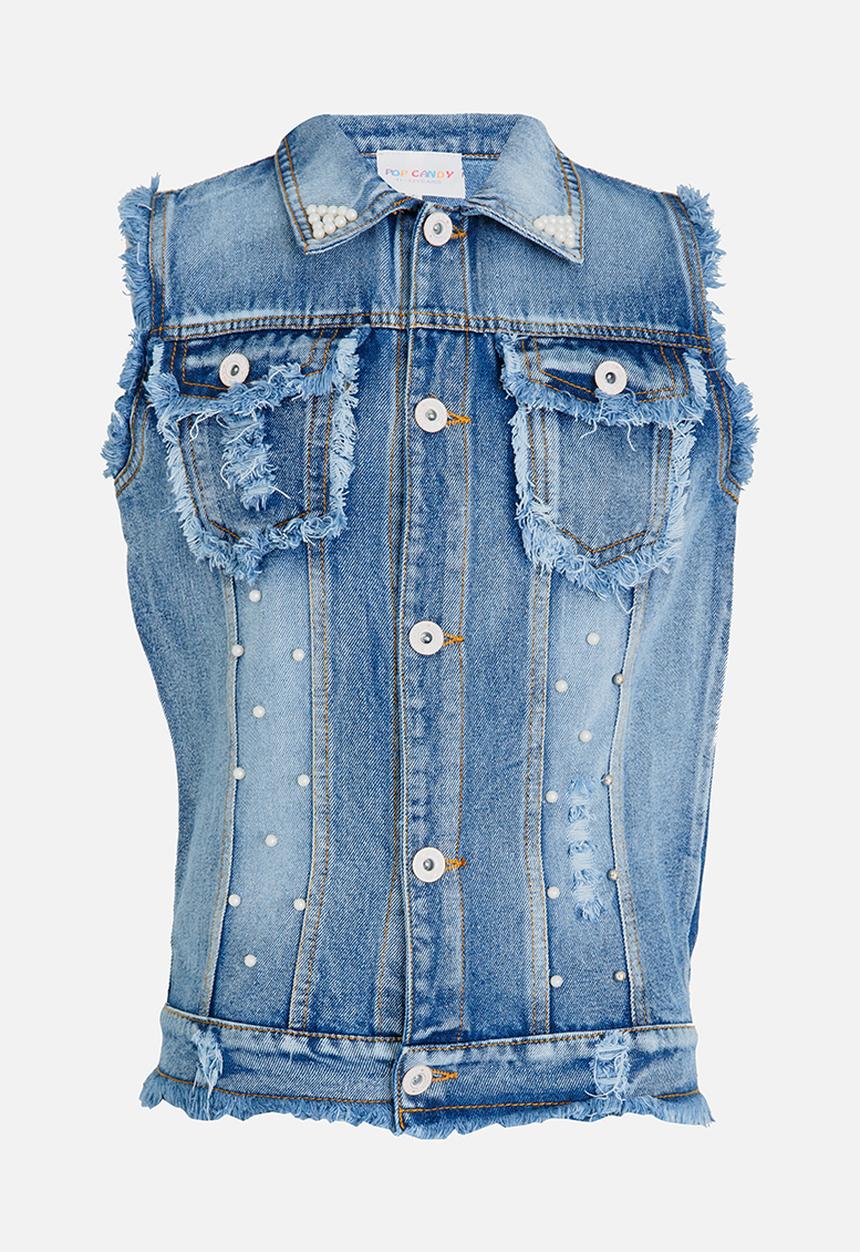 Pop Candy - Denim Jacket Blue