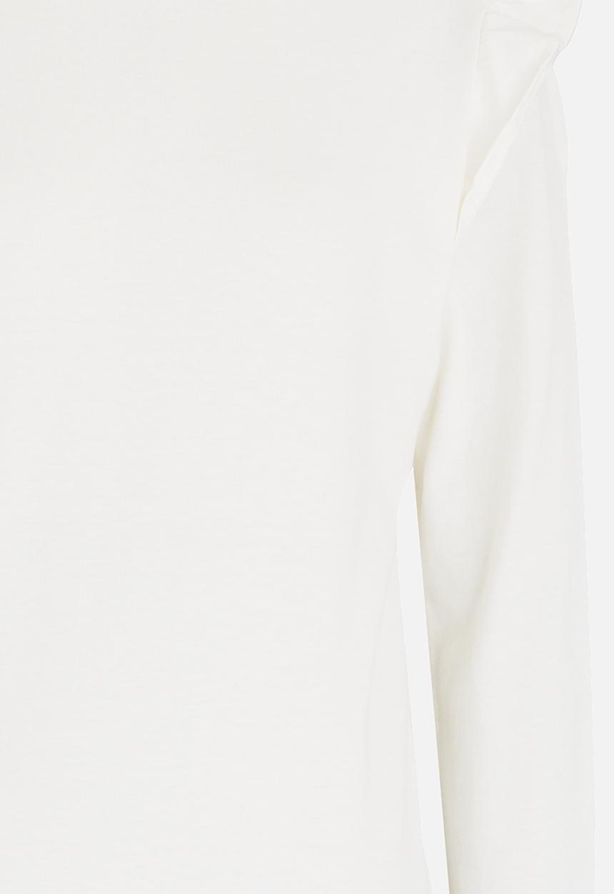 Pop Candy - Arm Frill Top Cream