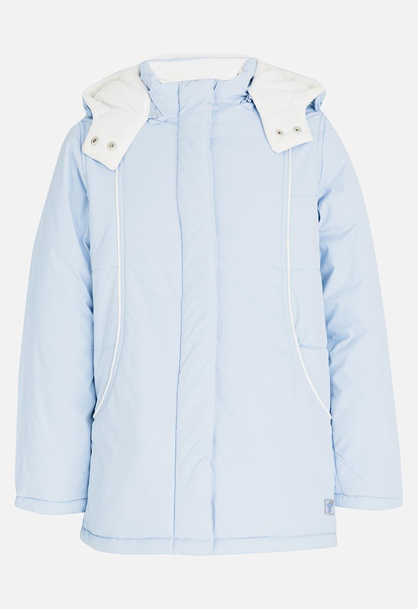 Pop Candy - Hooded Jacket Mid Blue