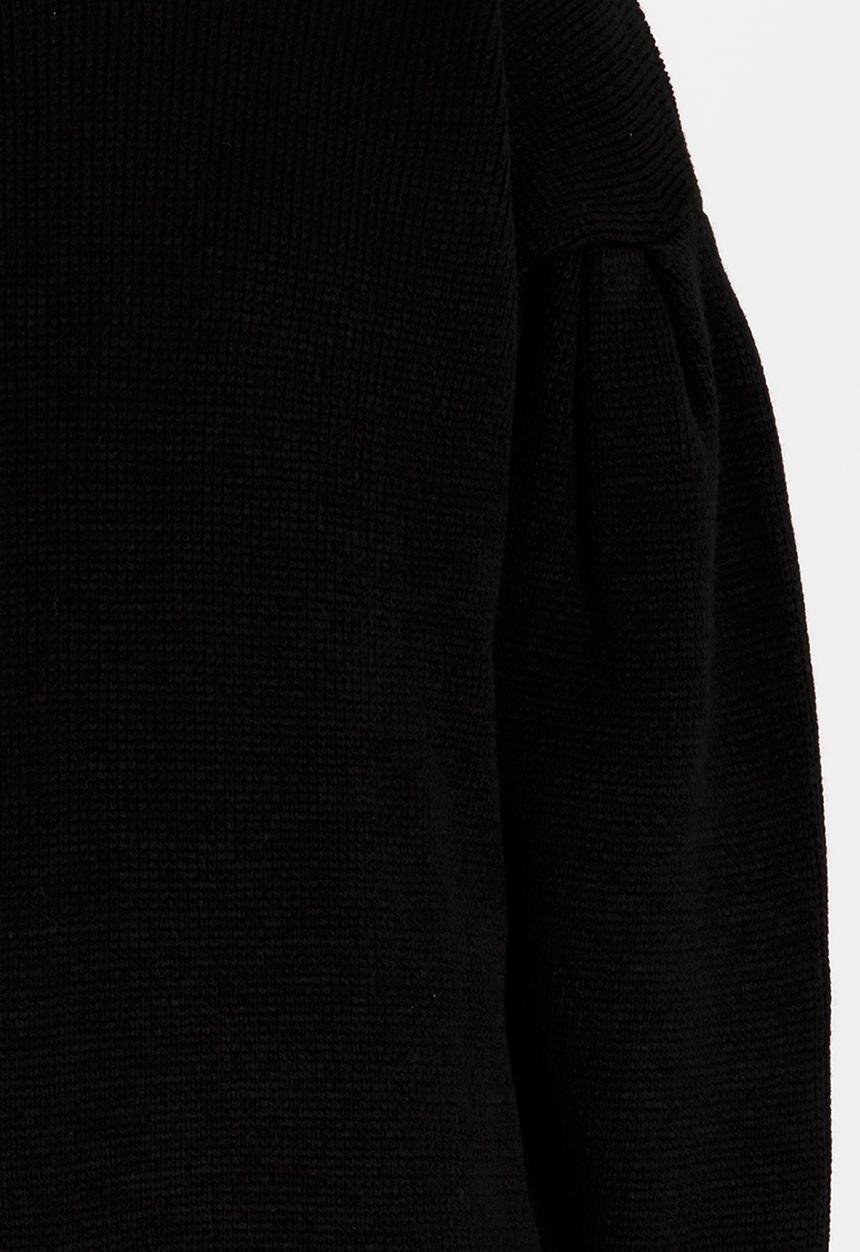 Rebel Republic - Balloon Sleeve Jersey Black