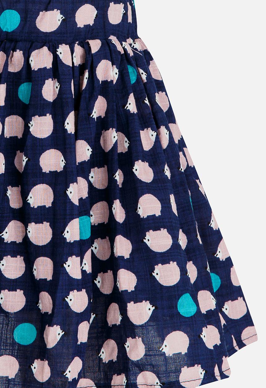 Pop Candy - Polka Dot Skirt Navy