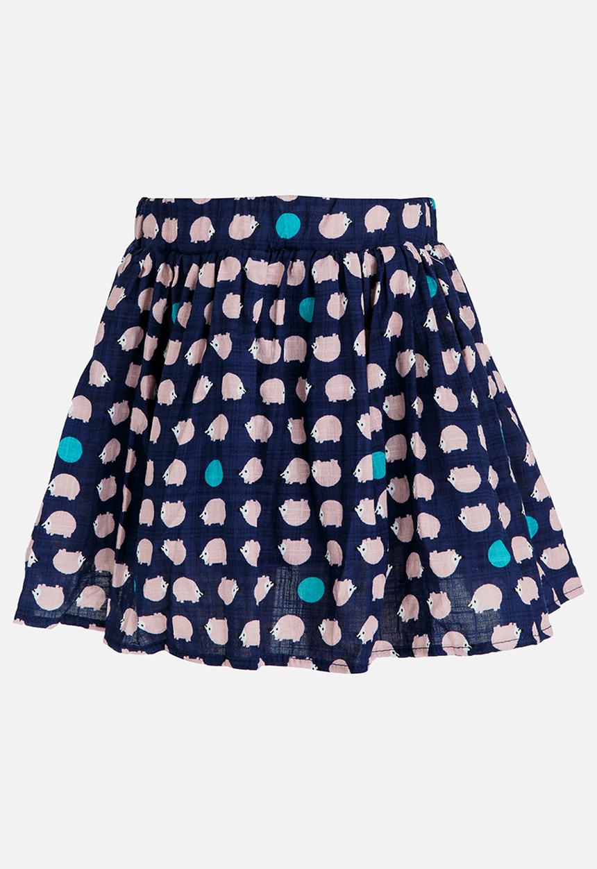 Pop Candy - Polka Dot Skirt Navy