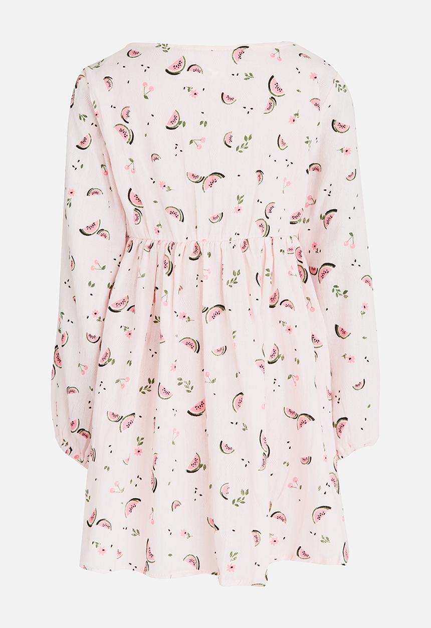 Pop Candy - Printed Dress Mid Pink