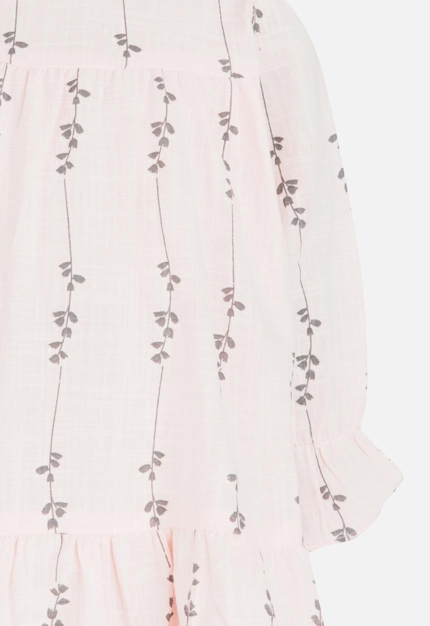 Pop Candy - Long Sleeve Dress Mid Pink