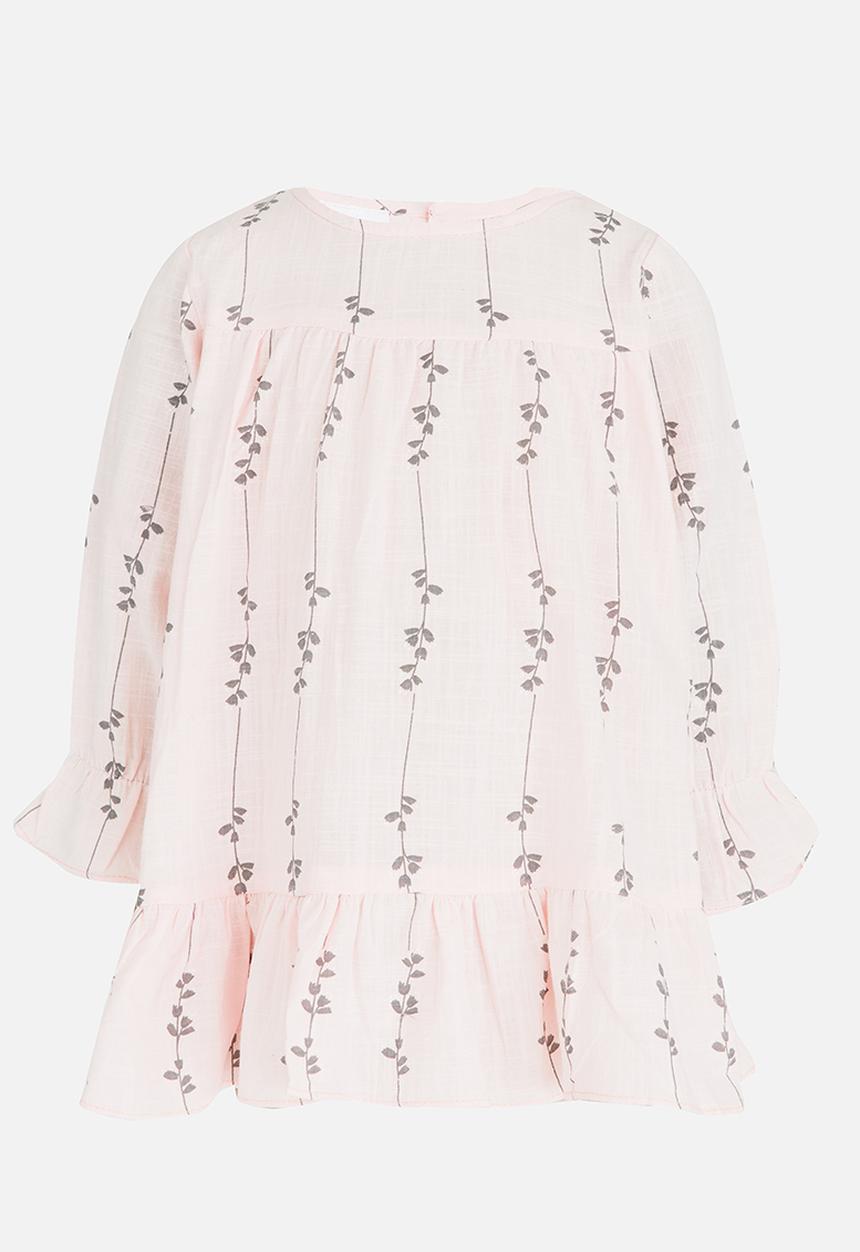 Pop Candy - Long Sleeve Dress Mid Pink
